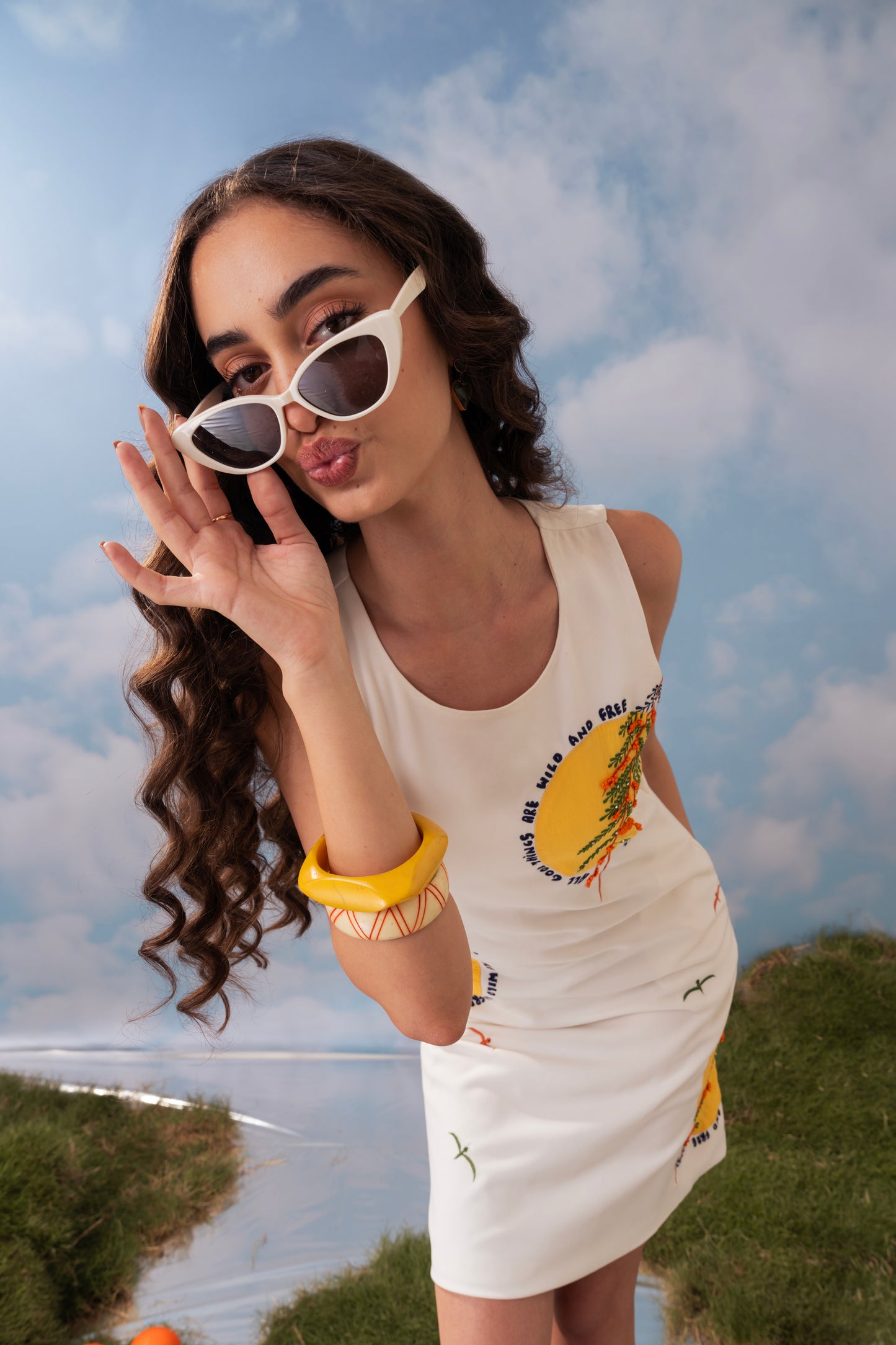 CHEERFUL YELLOW DRESS