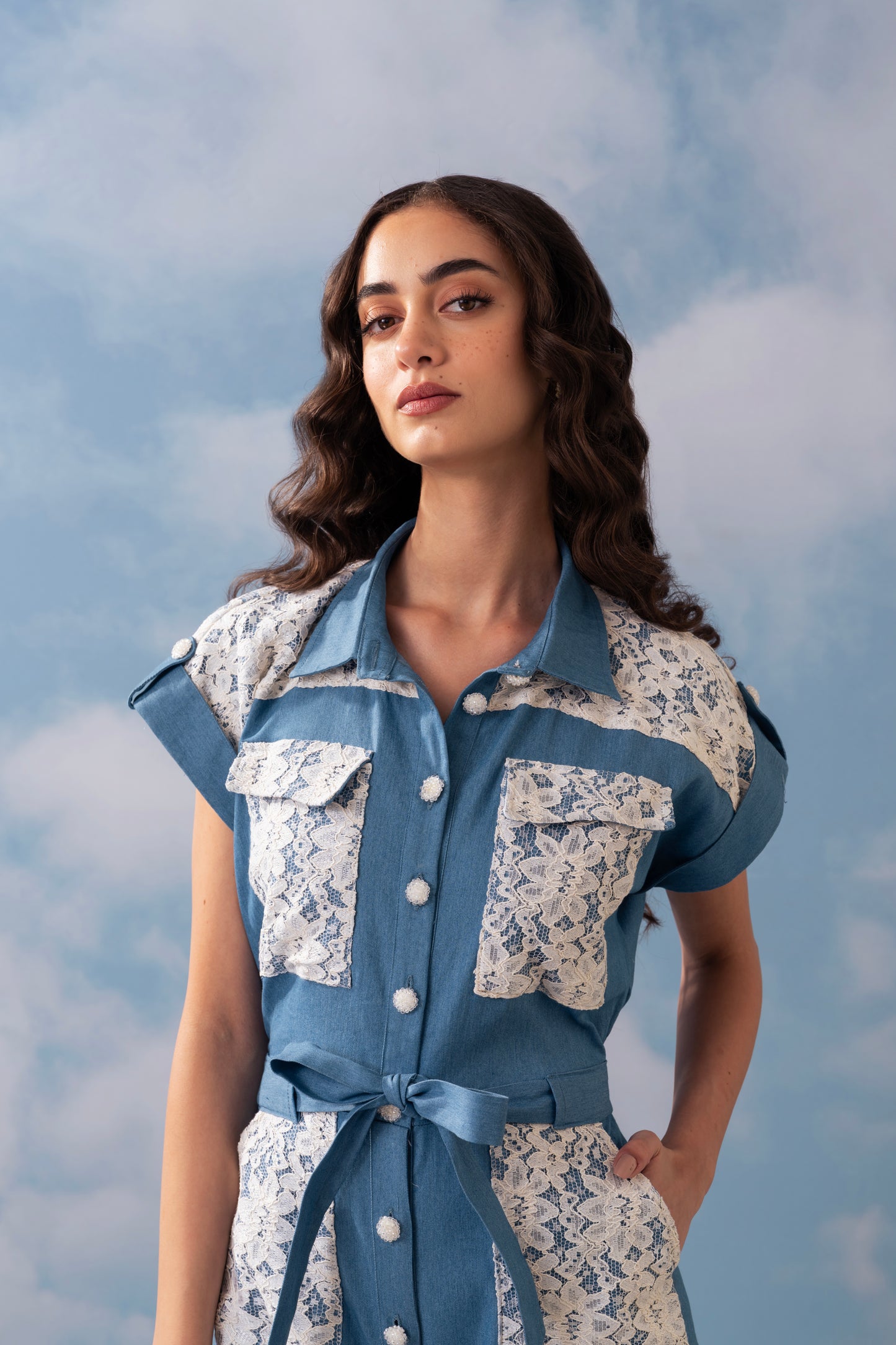 DENIM DREAMS PLAY SUIT