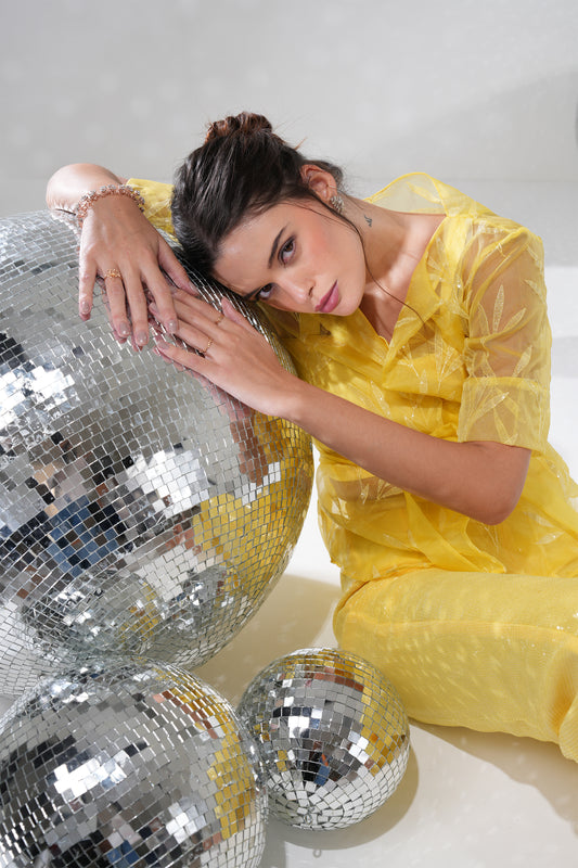 Champagne Sparkle Co-ord Set