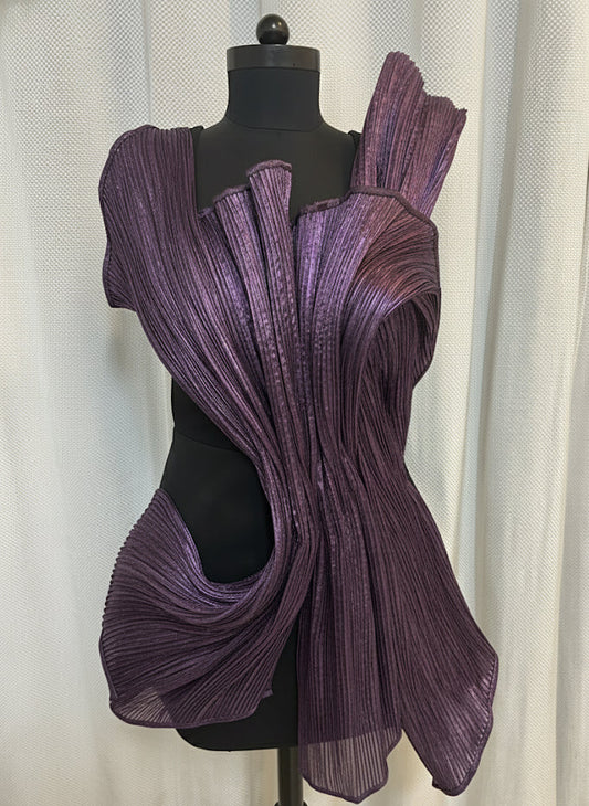 Metallic Evening dress