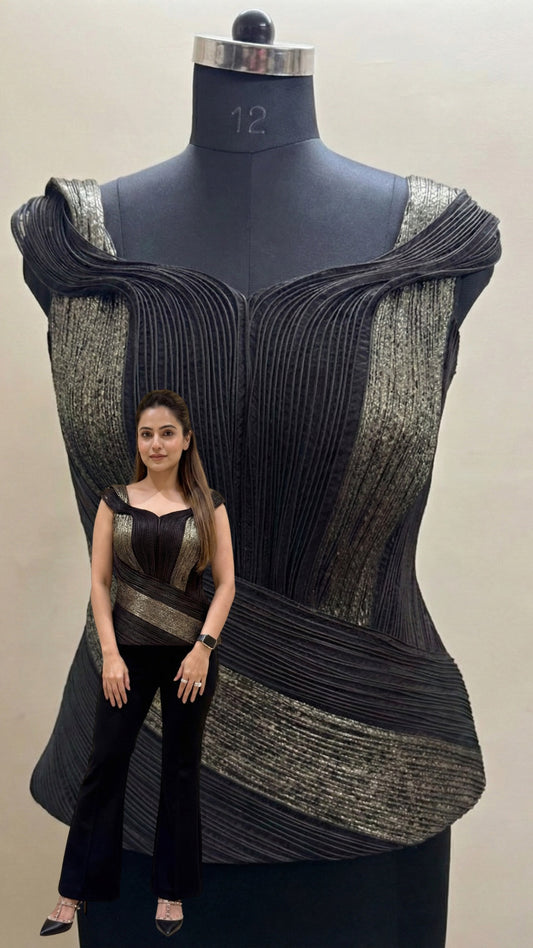 Metallic Moonlight top