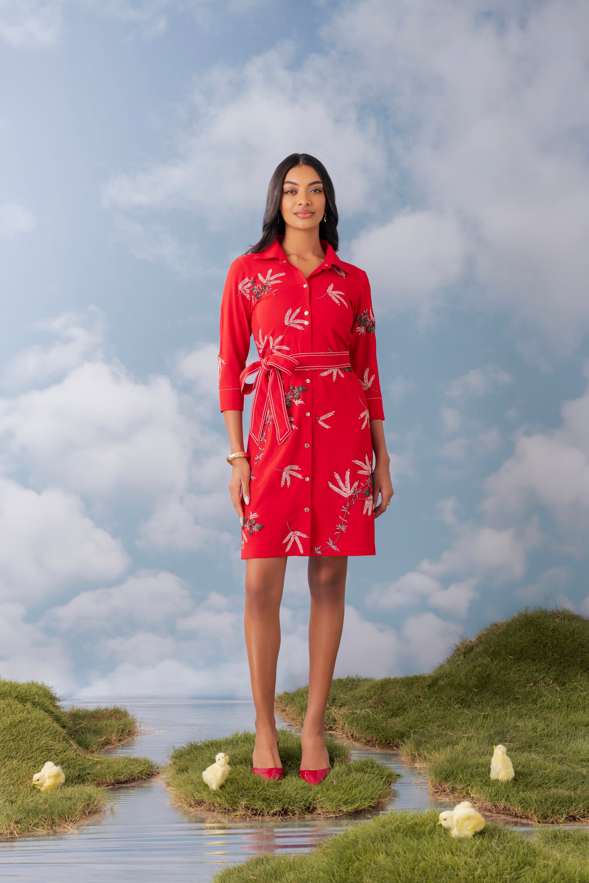 CHERRY BLOSSOM DRESS