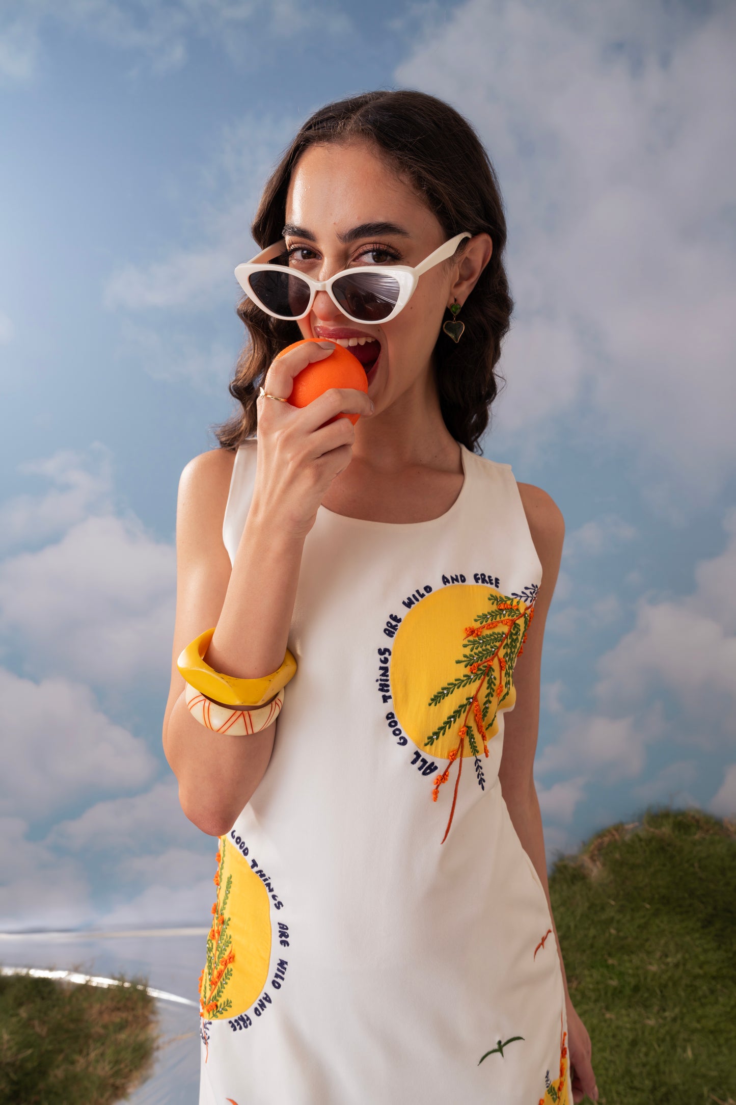 CHEERFUL YELLOW DRESS