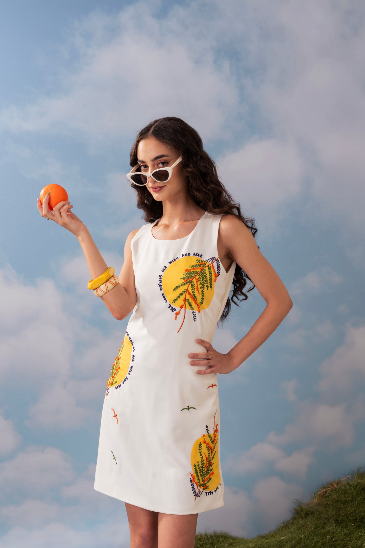 CHEERFUL YELLOW DRESS