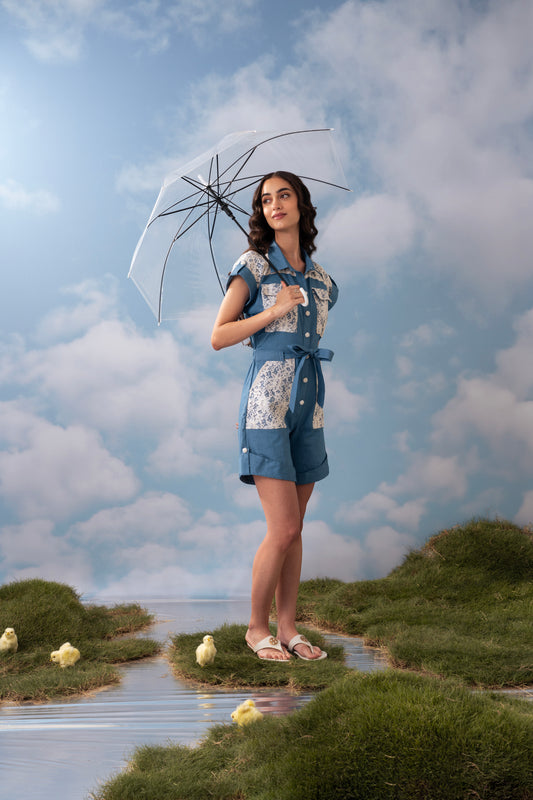 DENIM DREAMS PLAY SUIT