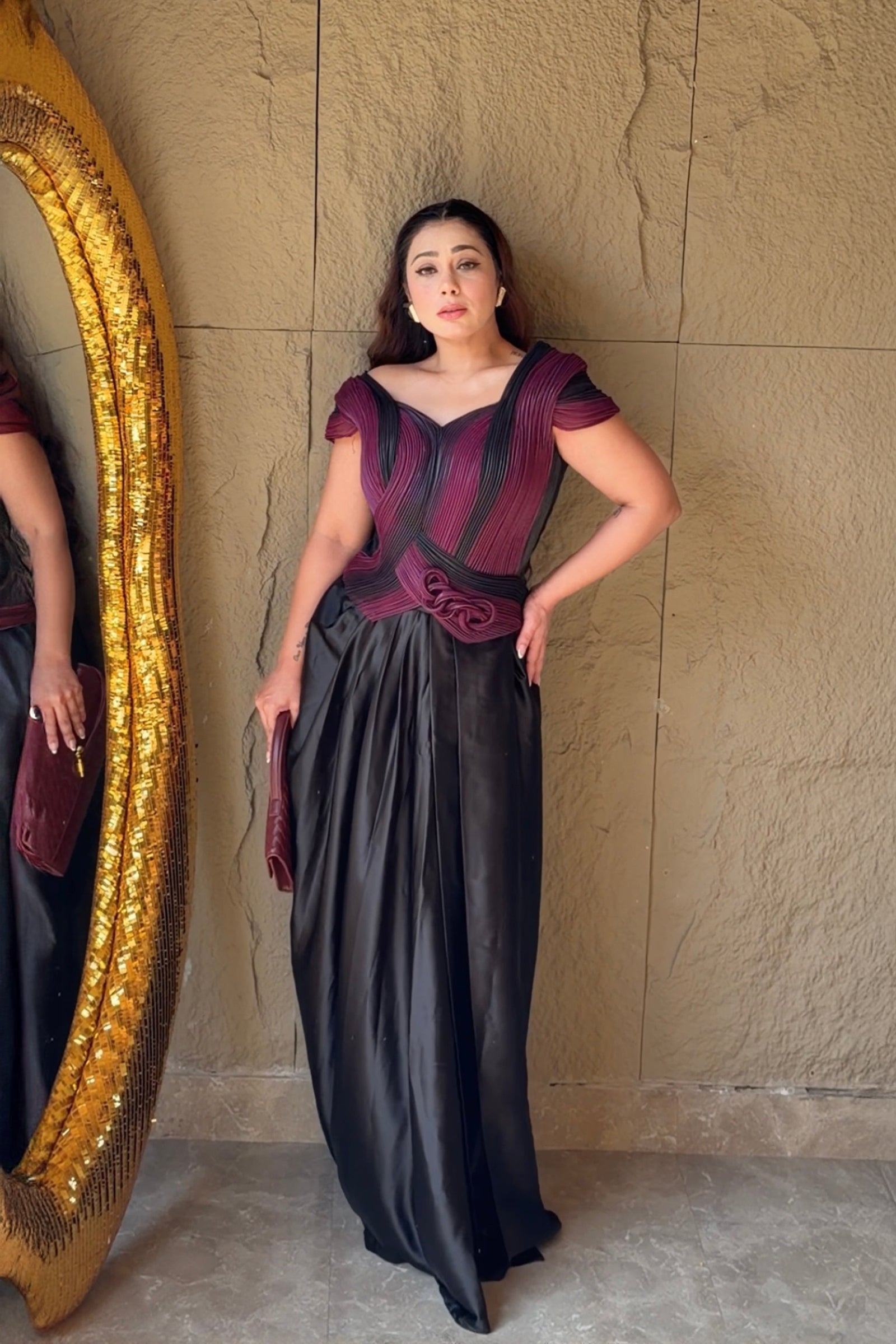 Dreamy Knotted Dhoti Set