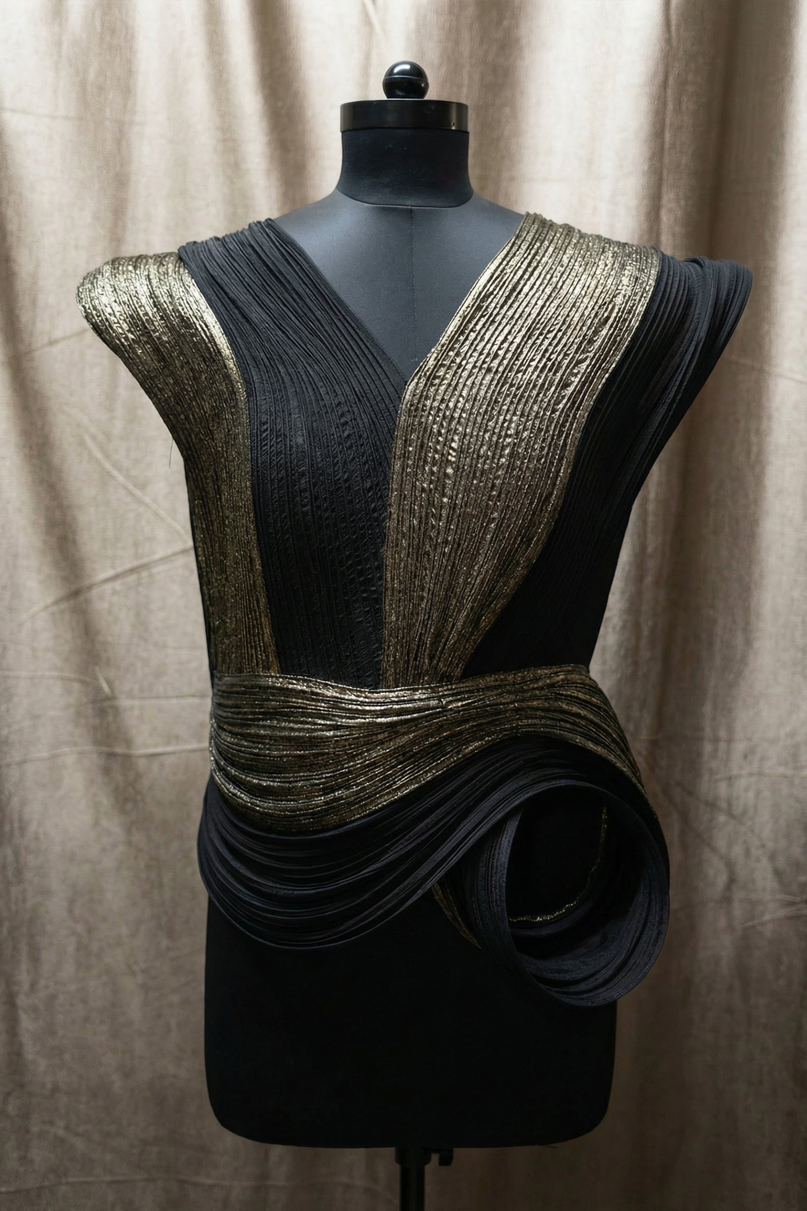 Metallic Moonlight Top